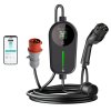 Nabíječka s Wi-Fi pro elektromobil a Plug-in hybrid Typ 2 do 5kolíkové zásuvky CEE 400 V 11 kW 5 m